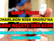 Grip aşısı yalnızca aile hekimlerinin reçete verdiği yurttaşlara yapılacak!