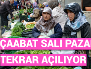 AKÇAABAT SALI PAZARI TEKRAR AÇILIYOR