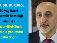 PROF. DR. KURUGÖL: 60 yaş üzeri ve kronik hastalığı olanlara Pfizer-BioNTech aşısının yapılması daha doğru