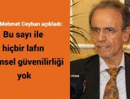 Prof. Mehmet Ceyhan’dan aşı açıklaması: Bu sayı ile hiçbir lafın bilimsel güvenilirliği yok