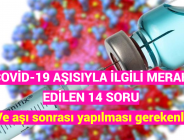 COVİD-19 AŞISIYLA İLGİLİ MERAK EDİLEN 14 SORU