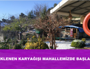 BEKLENEN KARYAĞIŞI MAHALLEMİZDE BAŞLADI