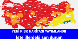 YENİ RİSK HARİTASI YAYIMLANDI! İşte illerdeki son durum