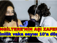 İNGİLTERE’NİN AŞI ZAFERİ: Günlük vaka sayısı 10’a düştü!