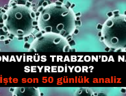 CORONAVİRÜS TRABZON’DA NASIL SEYREDİYOR? İşte son 50 günlük analiz