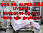 PROF. DR. ALPER ÇELİK UYARDI! Diyabet ve Obezler daha ağır geçiriyor!