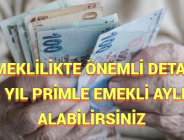 EMEKLİLİKTE ÖNEMLİ DETAY! 10 YIL PRİMLE EMEKLİ AYLIĞI ALABİLİRSİNİZ