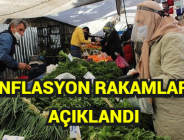 ENFLASYON RAKAMLARI AÇIKLANDI