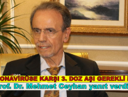 CORONAVİRÜSE KARŞI 3. DOZ AŞI GEREKLİ Mİ? Prof. Dr. Mehmet Ceyhan yanıt verdi