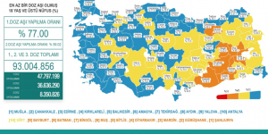 CORONAVİRÜS TABLOSUNDA BUGÜN (29 AĞUSTOS 2021)