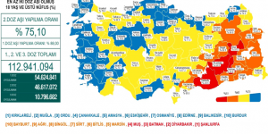 CORONAVİRÜS TABLOSUNDA BUGÜN (12 EKİM 2021)