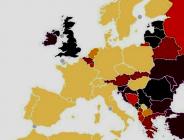 İNGİLİZ BASININDAN ENDİŞE VEREN COVİD-19 HARİTASI: Türkiye en yüksek ülkeler arasında