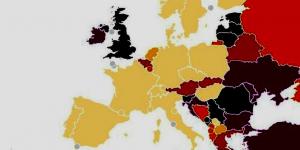 İNGİLİZ BASININDAN ENDİŞE VEREN COVİD-19 HARİTASI: Türkiye en yüksek ülkeler arasında