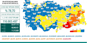 CORONAVİRÜS TABLOSUNDA BUGÜN (02 KASIM 2021)