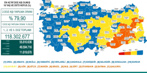 CORONAVİRÜS TABLOSUNDA BUGÜN (13 KASIM 2021)