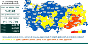 CORONAVİRÜS TABLOSUNDA BUGÜN (21 KASIM 2021)