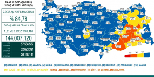 CORONAVİRÜS TABLOSUNDA BUGÜN (13 ŞUBAT 2022)