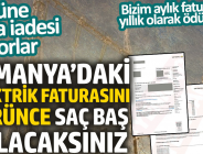 ALMANYA’DAKİ ELEKTRİK FATURASINI GÖRÜNCE SAÇ BAŞ YOLACAKSINIZ! Bizim aylık faturamızı bir yılda ödeyip üstüne para iadesi alıyorlar