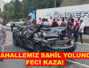 MAHALLEMİZ SAHİL YOLUNDA FECİ KAZA! 3’ü çocuk 6 kişi yaralandı.