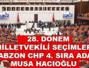 TRABZON’UN CHP MİLLETVEKİLİ KESİN ADAYLARI BELLİ OLDU