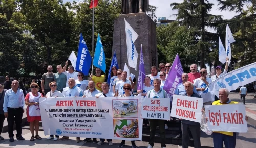 GREVLİ TİS HAKKI, GERÇEK TOPLU SÖZLEŞME, DEMOKRATİK ÇALIŞMA YAŞAMI İÇİN; Trabzon’da sağlıkçılar iş bıraktı