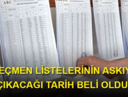 RESMİ GAZETE’DE YAYIMLANDI! Yurt içi seçmen listelerinin askıya çıkacağı tarih belli oldu