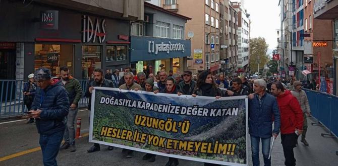 KARADENİZ DİRENİŞ MİTİNGİNDE BULUŞTU: “Bu toprakları haramilere teslim etmeyeceğiz”