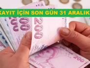 ÜRETİCİLERİN TARIMSAL DESTEKTEN YARARLANMAK İÇİN ZAMAN DARALIYOR! Kayıt için son gün 31 Aralık .