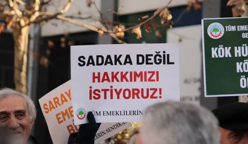 İKTİDAR EMEKLİYE ZAM DEĞİL, sefalet verdi