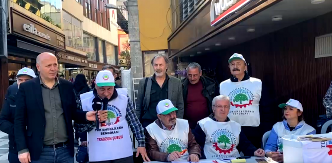 TRABZON’DA EMEKLİLER İSYAN ETTİ | İçine düşürüldüğümüz derin yoksulluk çukurunun sorumluluğunu bize yıkacaklar